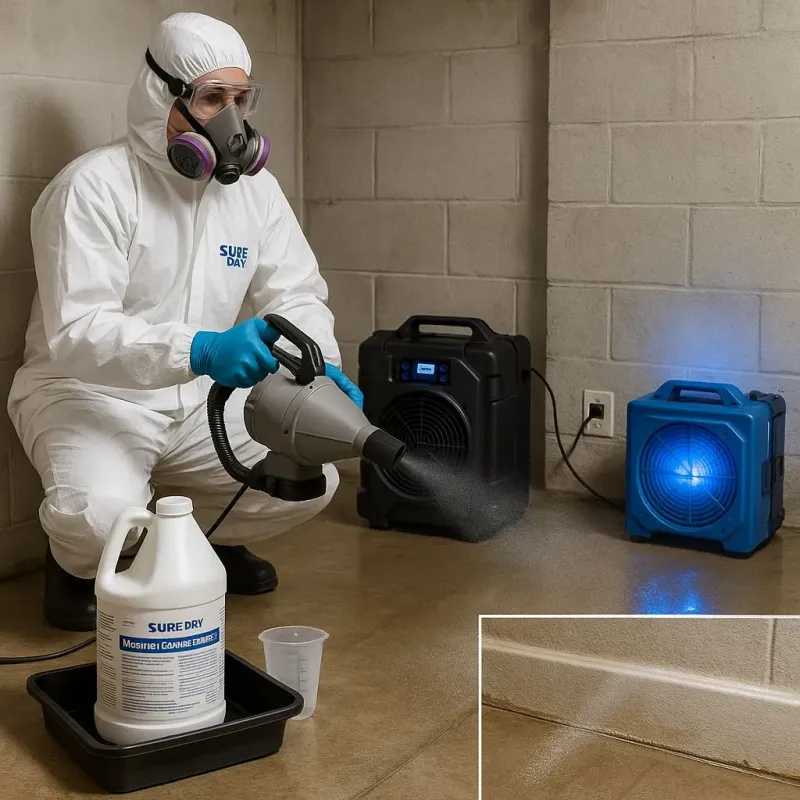 Sanitization and Odor Removal process in Portsmouth, RI