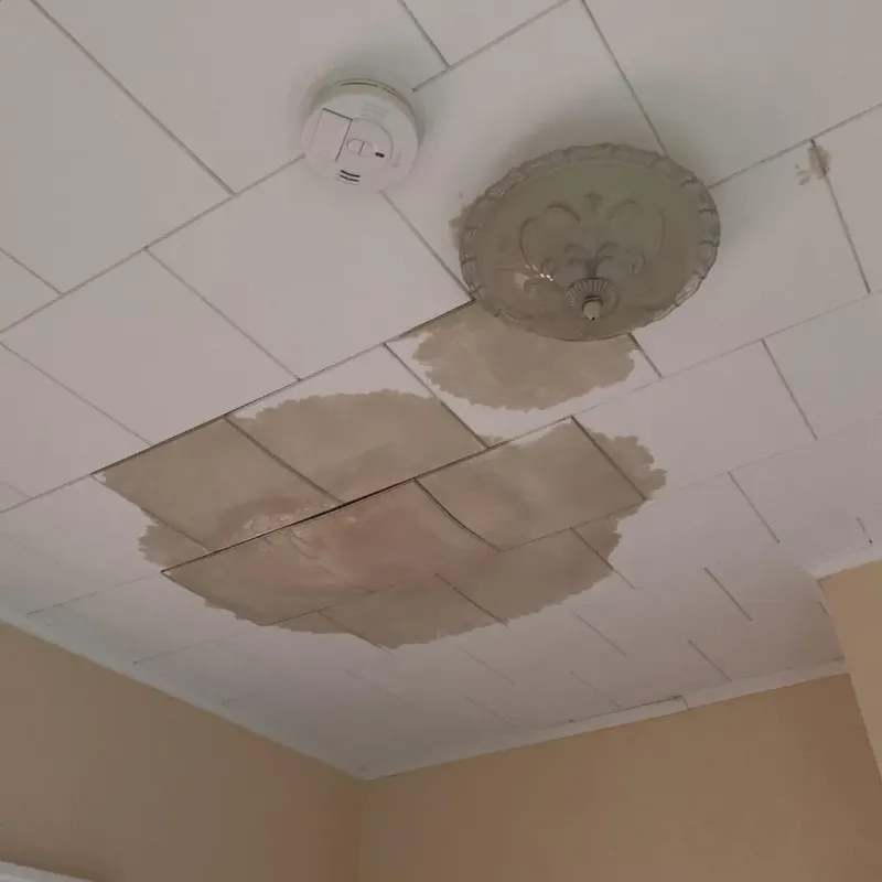 Ceiling Water Damage Repair in Portsmouth, RI