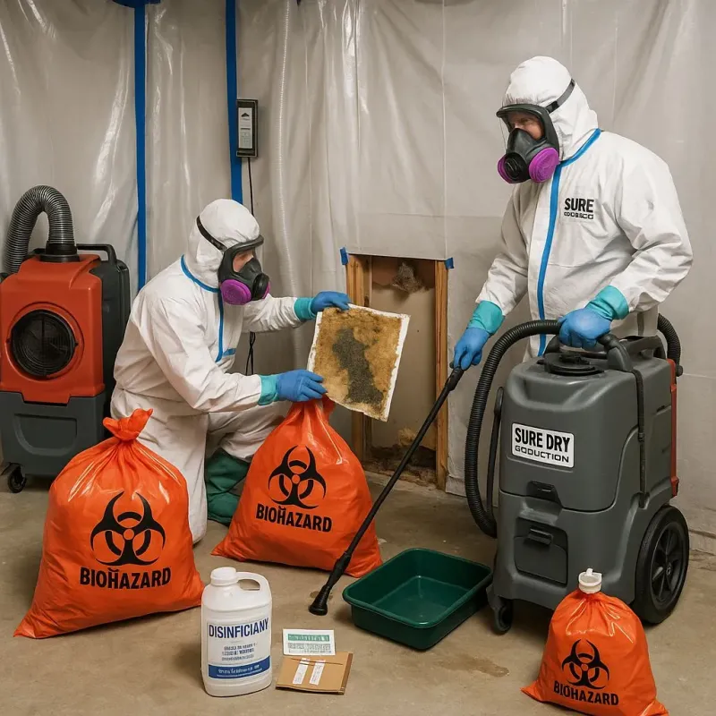 Contaminated Water Handling Protocols process in Portsmouth, RI