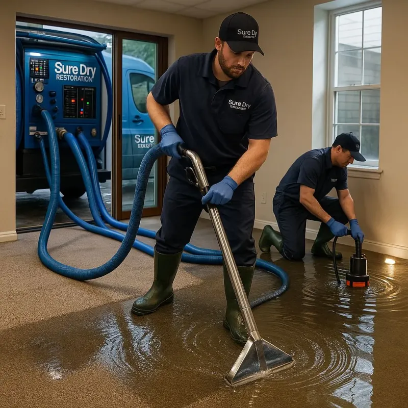 Water Extraction and Removal process in Portsmouth, RI